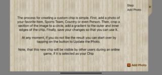 iTavli: First page of creating a custom chip