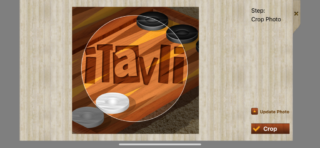 iTavli: Resize the cropping area